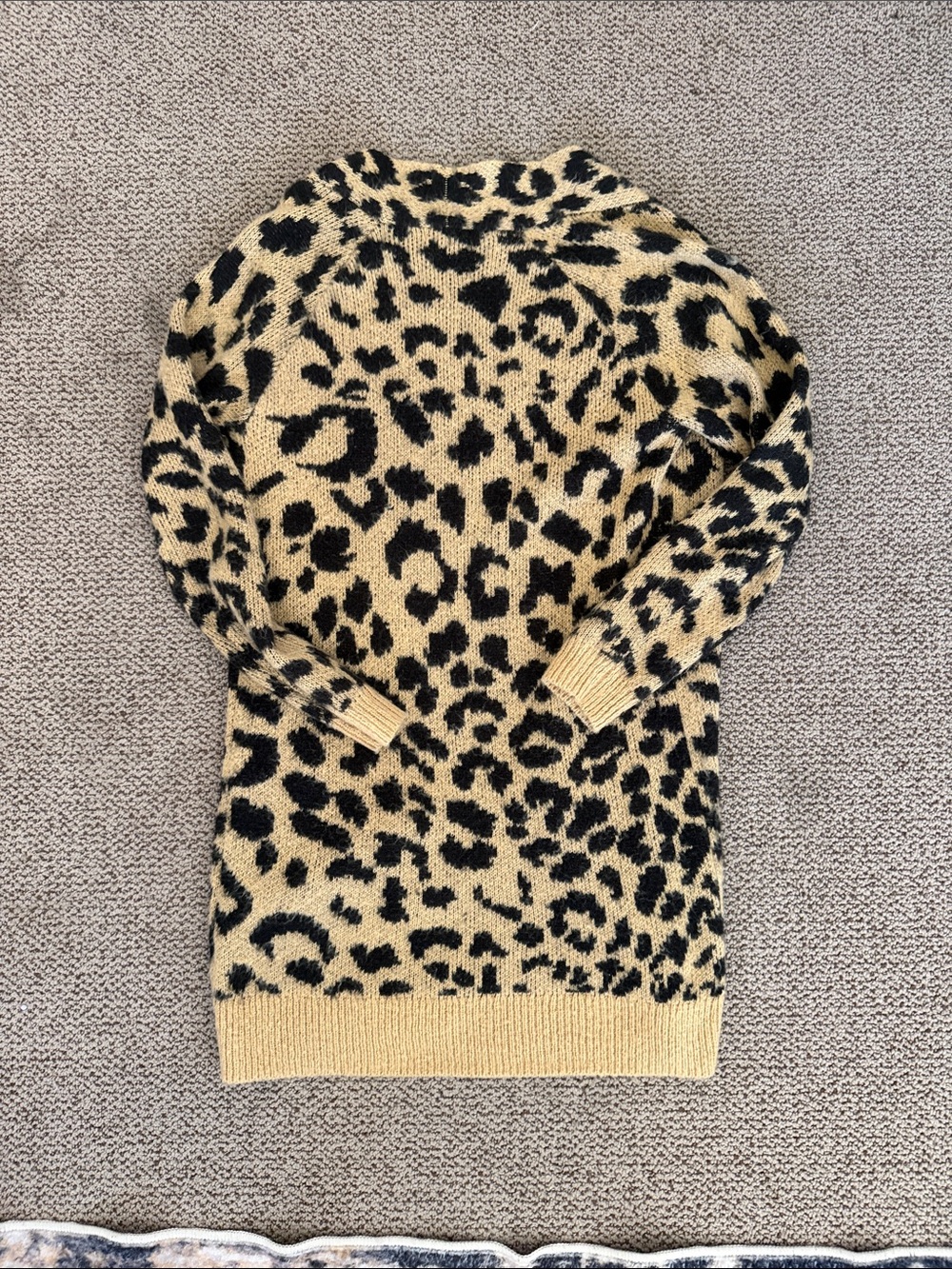 BP animal print open sweater - Picture 3 of 5